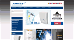 Desktop Screenshot of alarmtech.pl